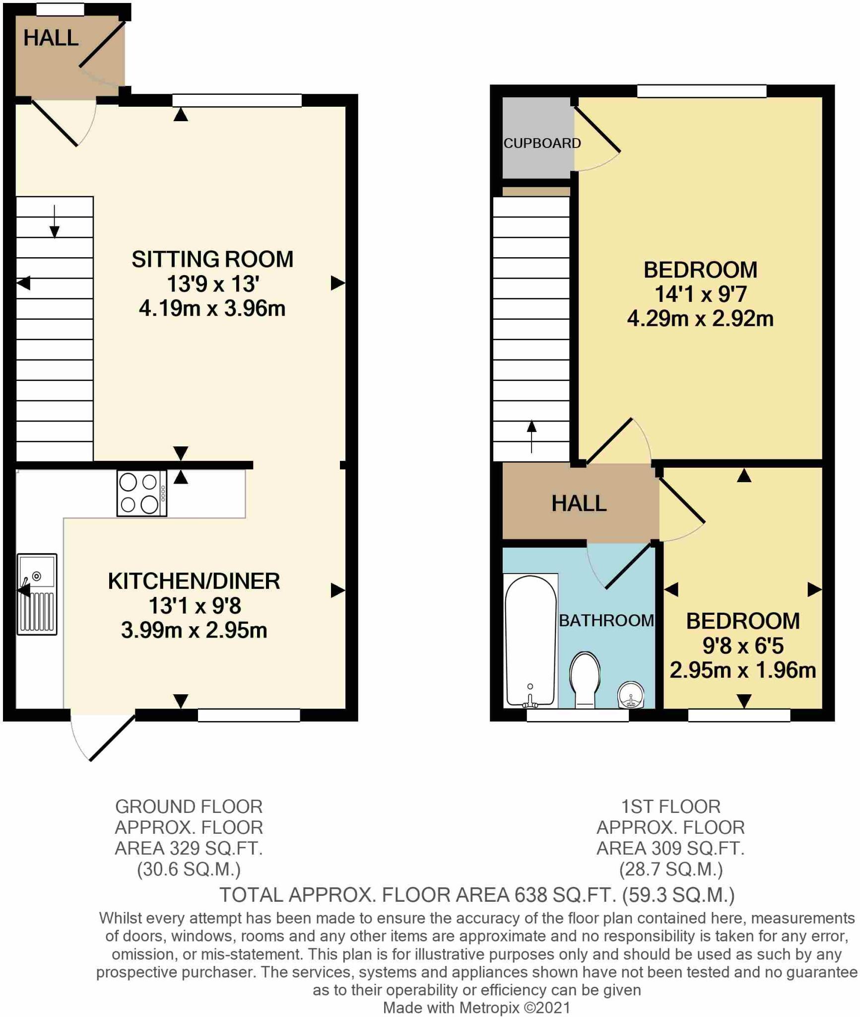 Foxley Close, Warminster floorplan