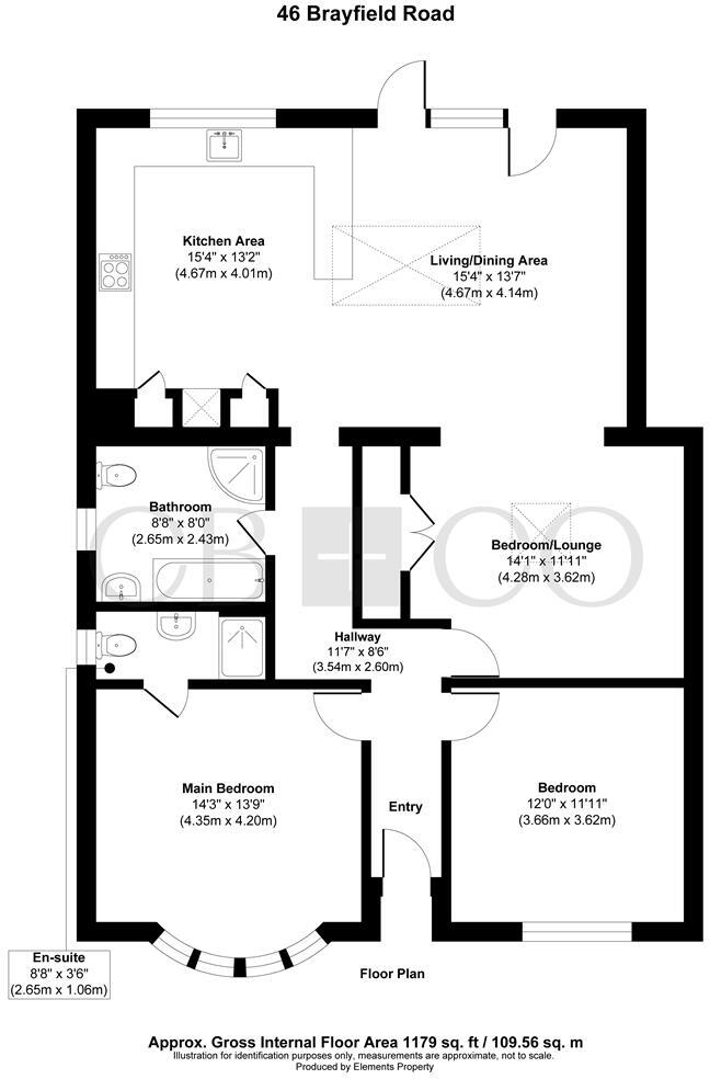 Brayfield Road, Littleover, Derby floorplan