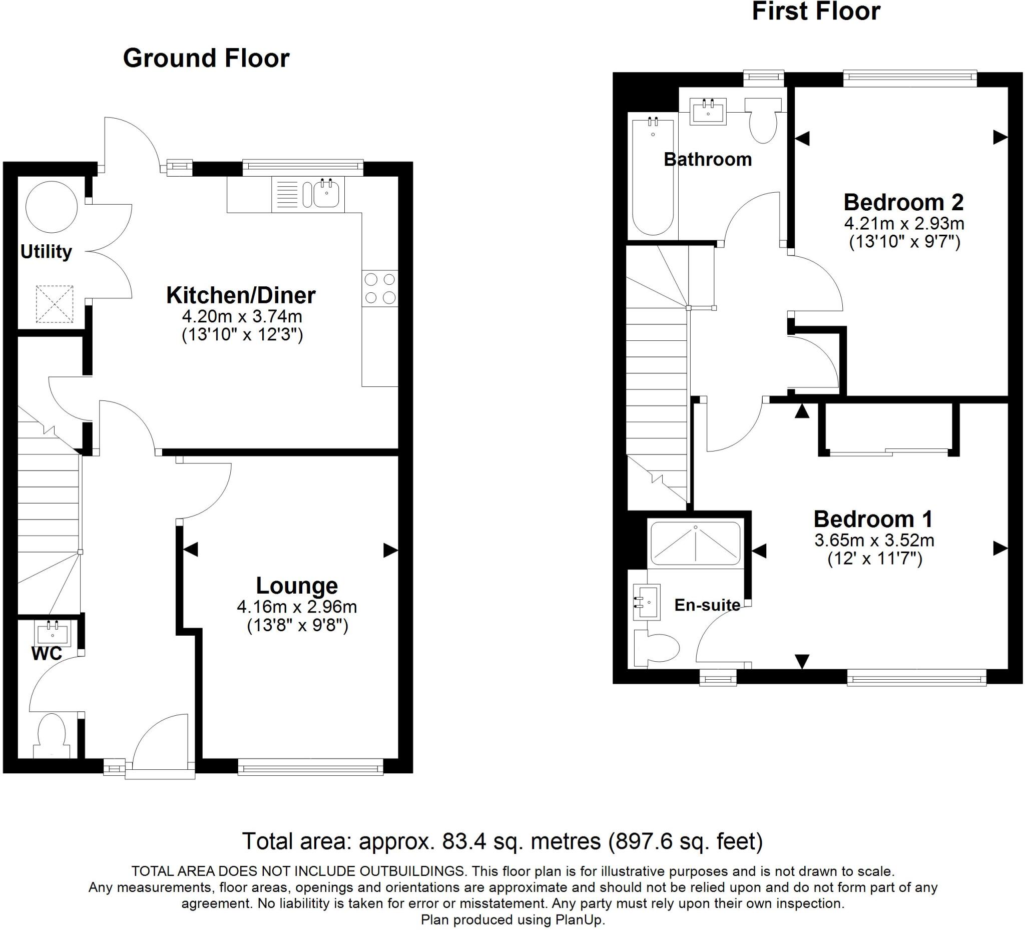 Pipit Mews, Southwick floorplan