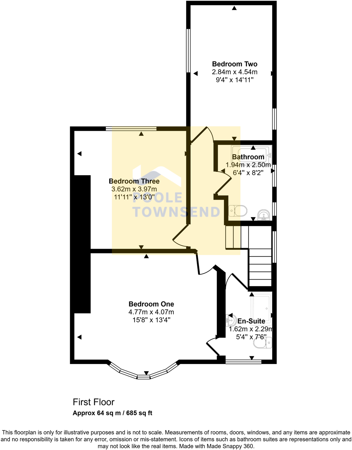 Burton Road, Kendal floorplan