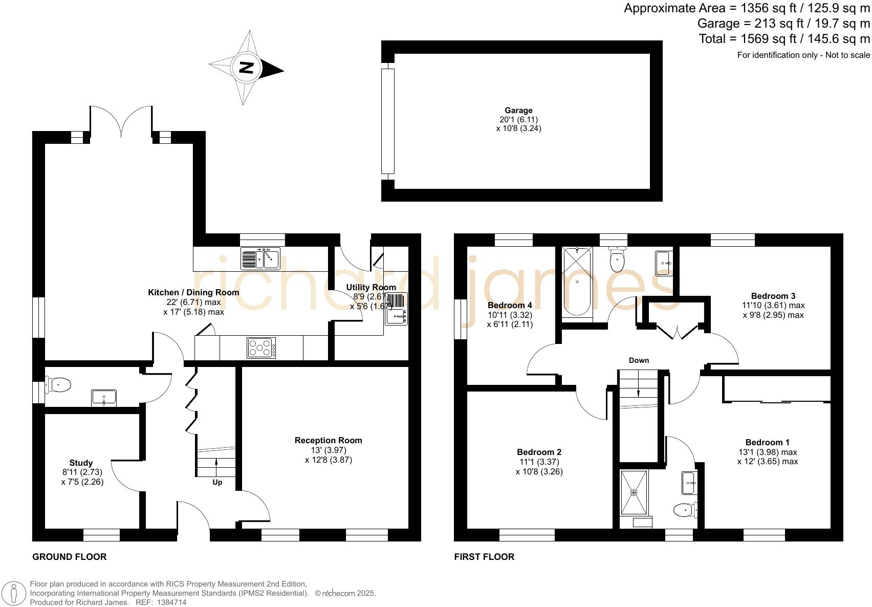 Farrier Street, Blunsdon, Swindon, SN26 floorplan