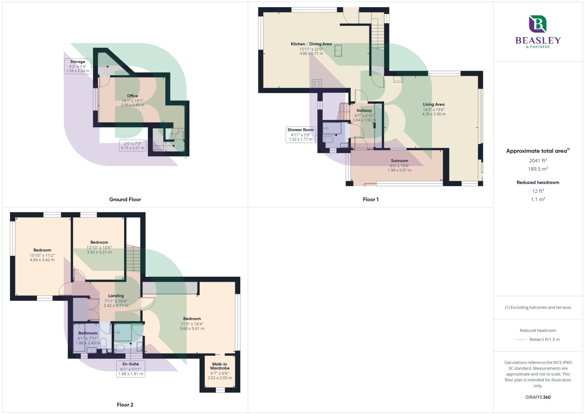 The Mount, Aspley Guise floorplan