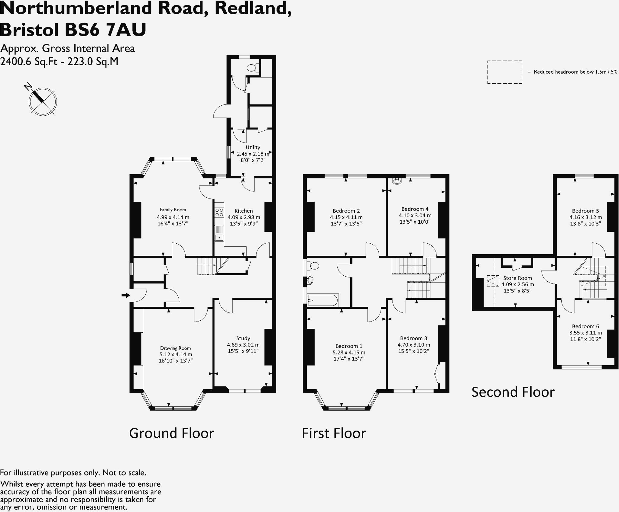 Northumberland Road | Redland floorplan