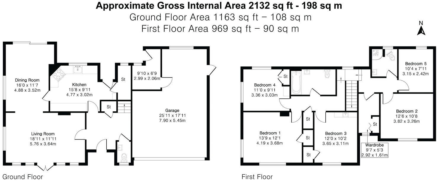 Mellersh Hill Road, Wonersh, GU5 floorplan