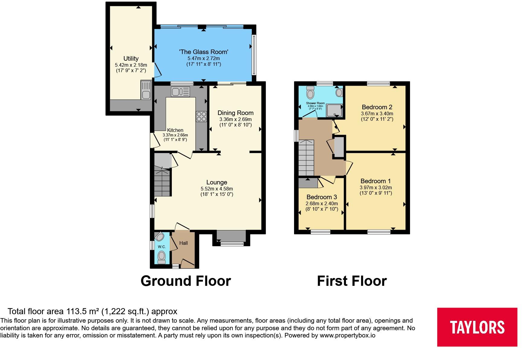 Jubilee Gardens, Biggleswade, Bedfordshire, SG18 floorplan