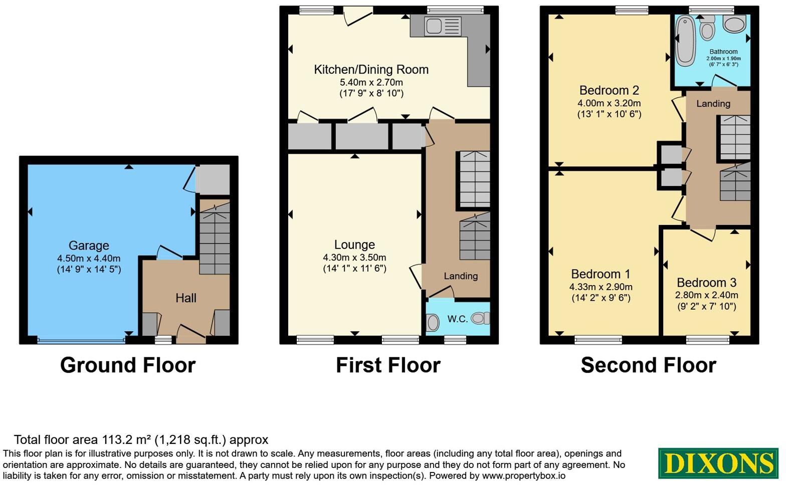 Kyles Way, Birmingham, West Midlands, B32 floorplan