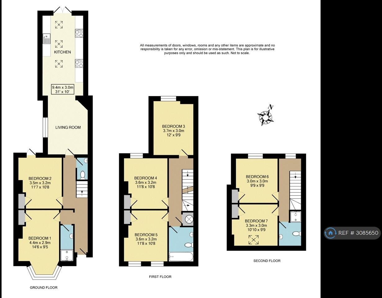 Addington Road, Reading, RG1 floorplan