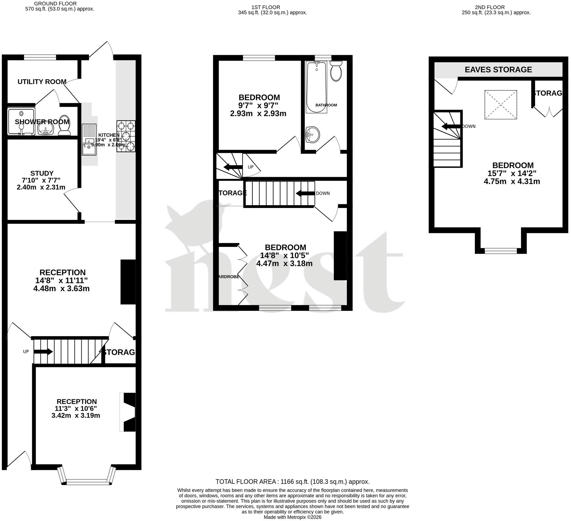 Bovet Street, Wellington floorplan