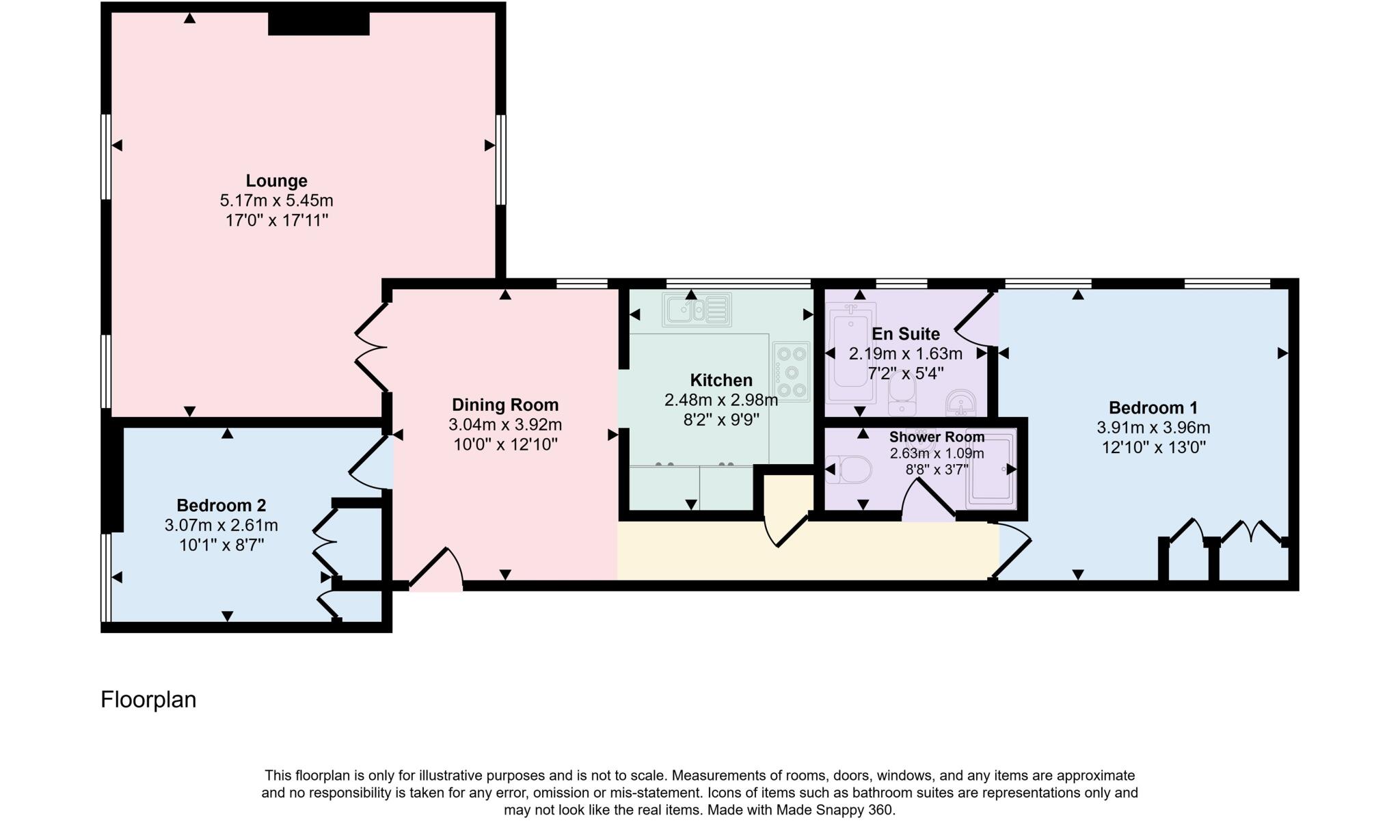 Bridport floorplan
