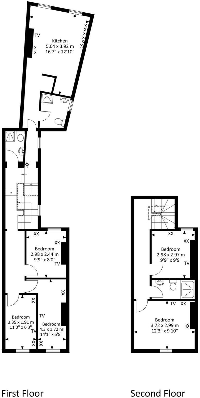 Stokes Croft, Bristol floorplan