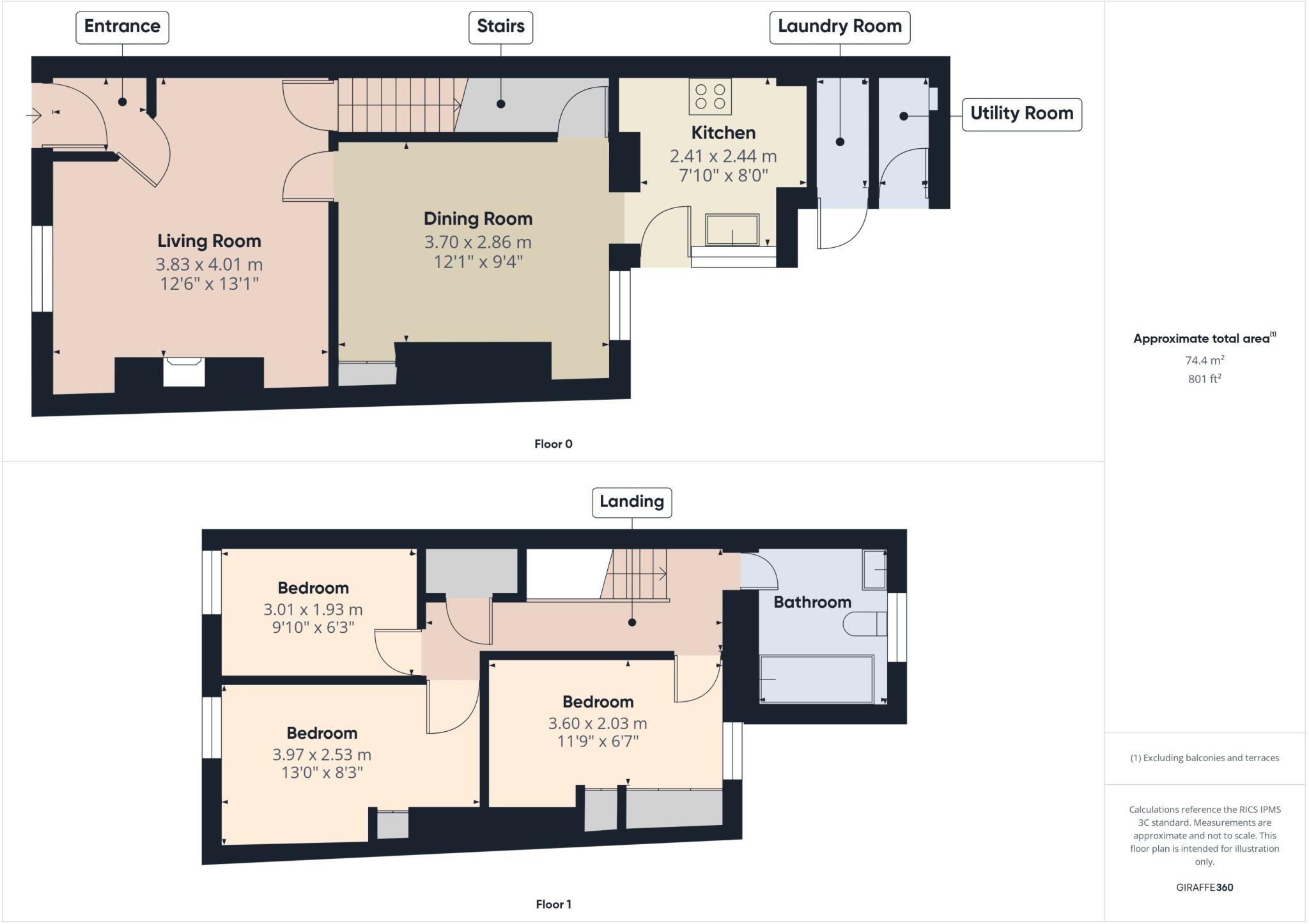 Montgomery Street, Skipton, BD23 floorplan