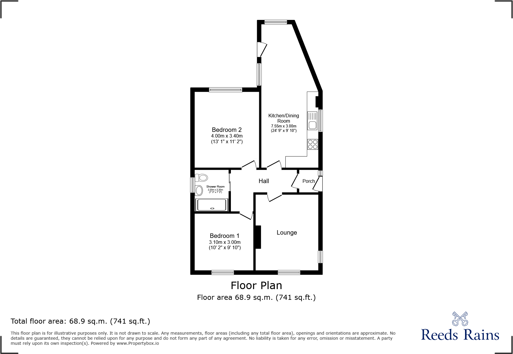 Duddle Lane, Walton-le-Dale, Preston, Lancashire, PR5 floorplan