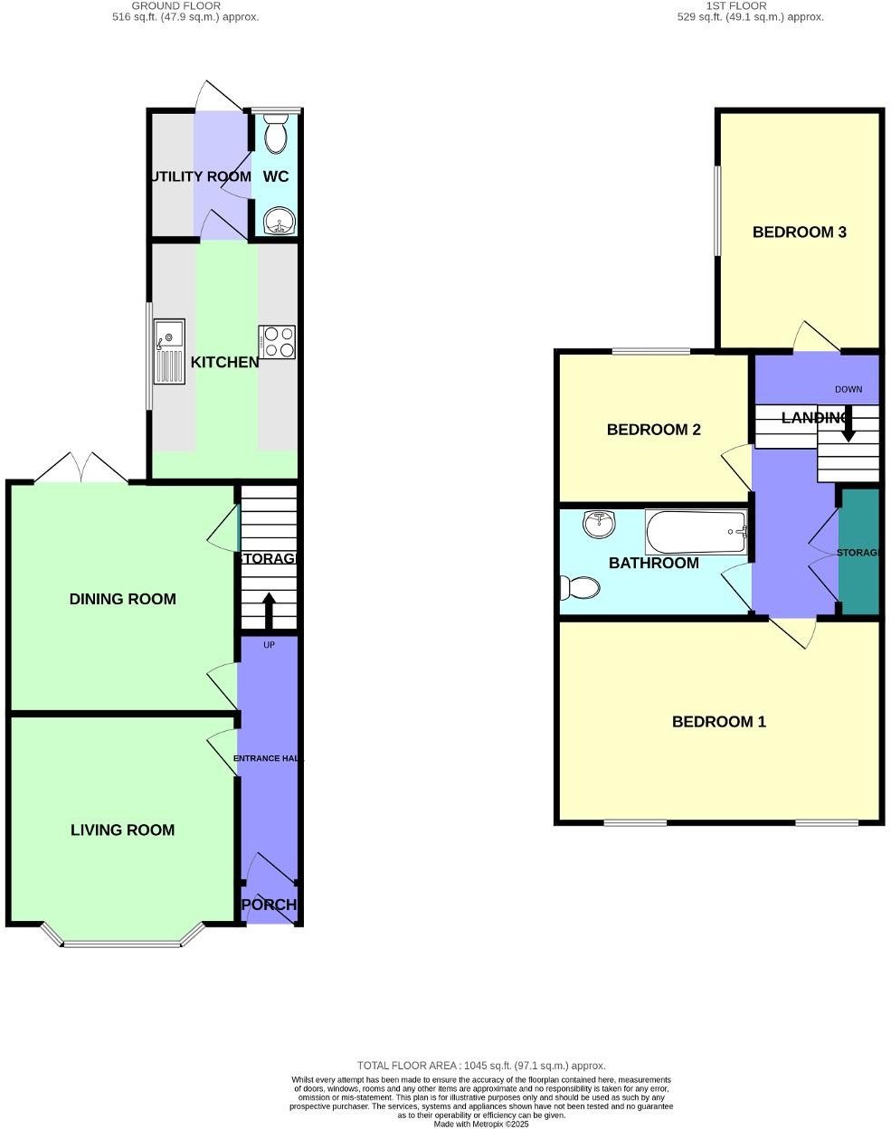 Linaker Street, Southport, Merseyside, PR8 5DQ floorplan
