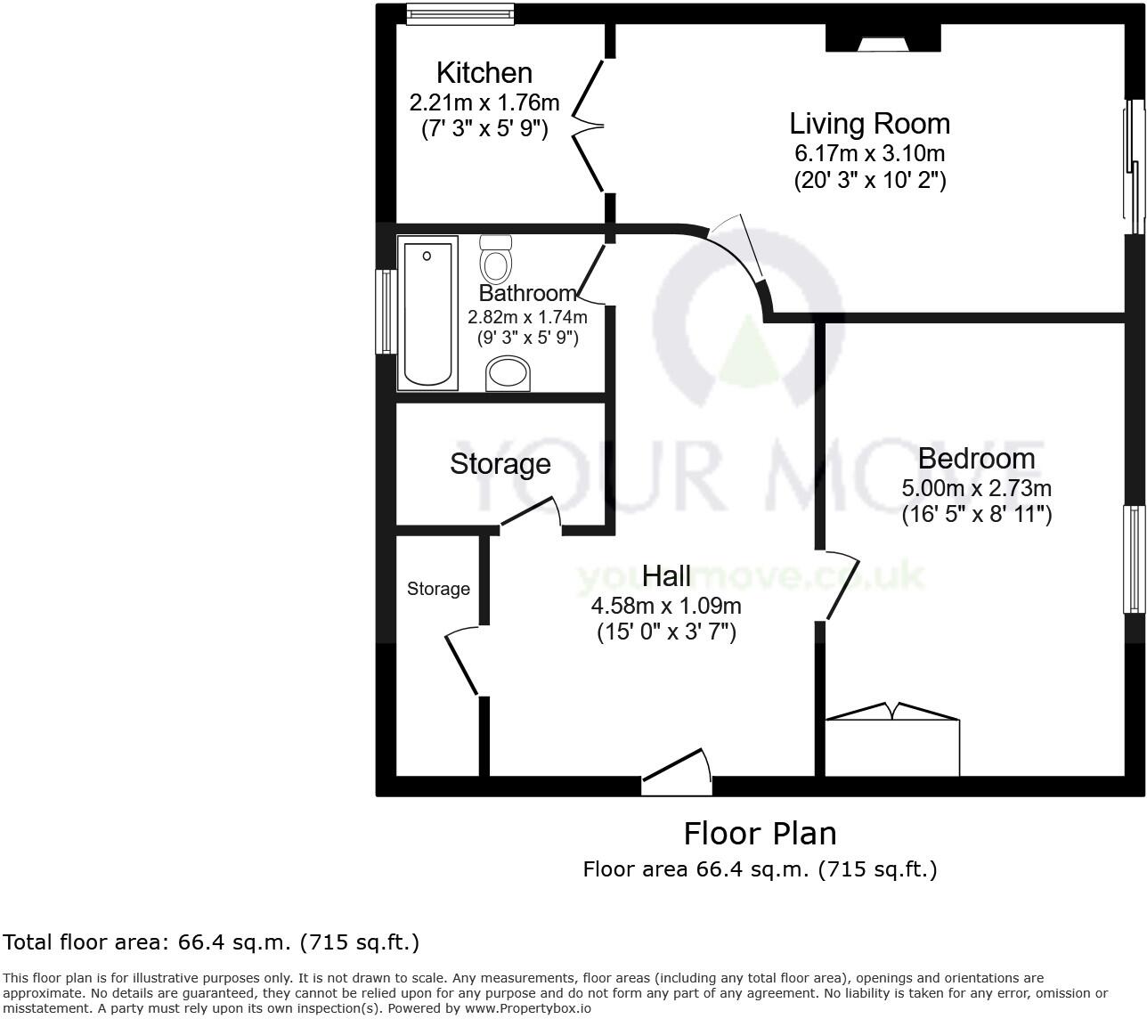 Cavendish Road, Sutton, SM2 floorplan