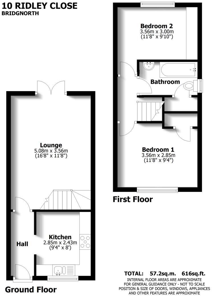 10 Ridley Close, Bridgnorth floorplan