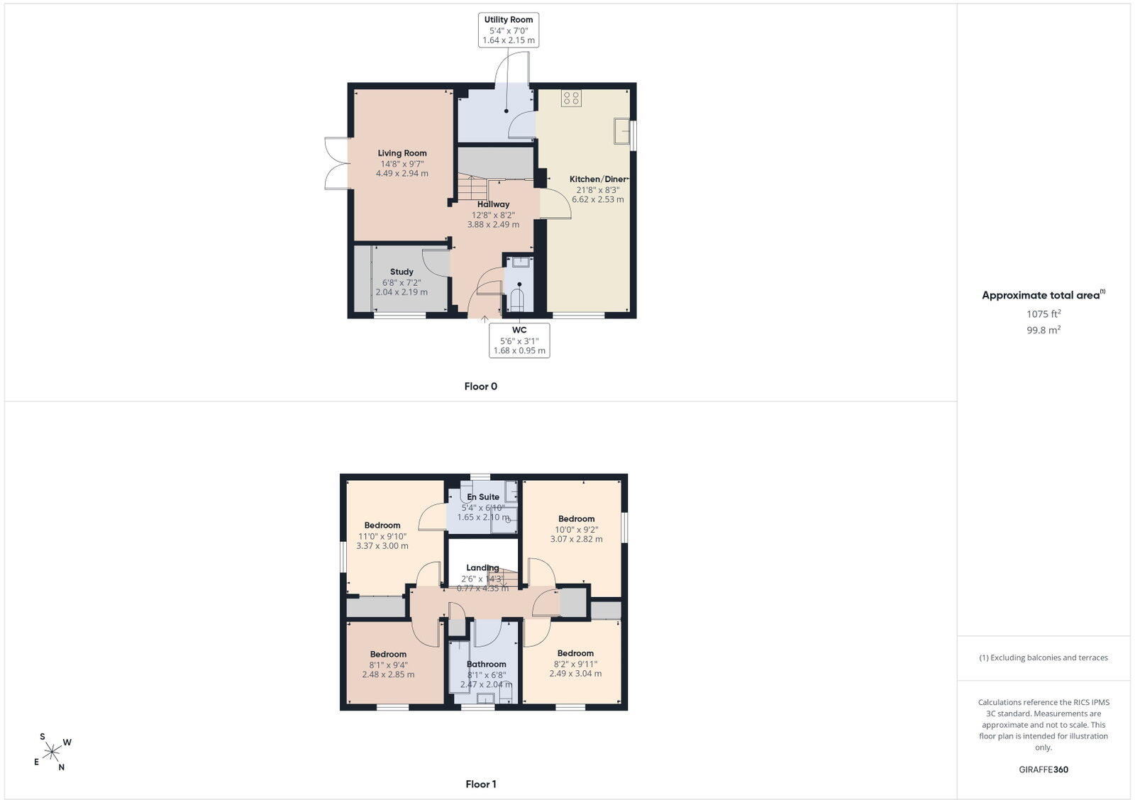Halifax Close, Attleborough NR17 floorplan