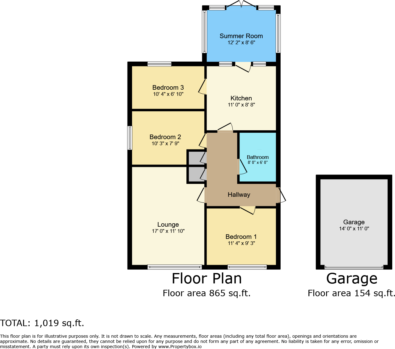 Pyesand, Frinton-on-sea, CO13 floorplan