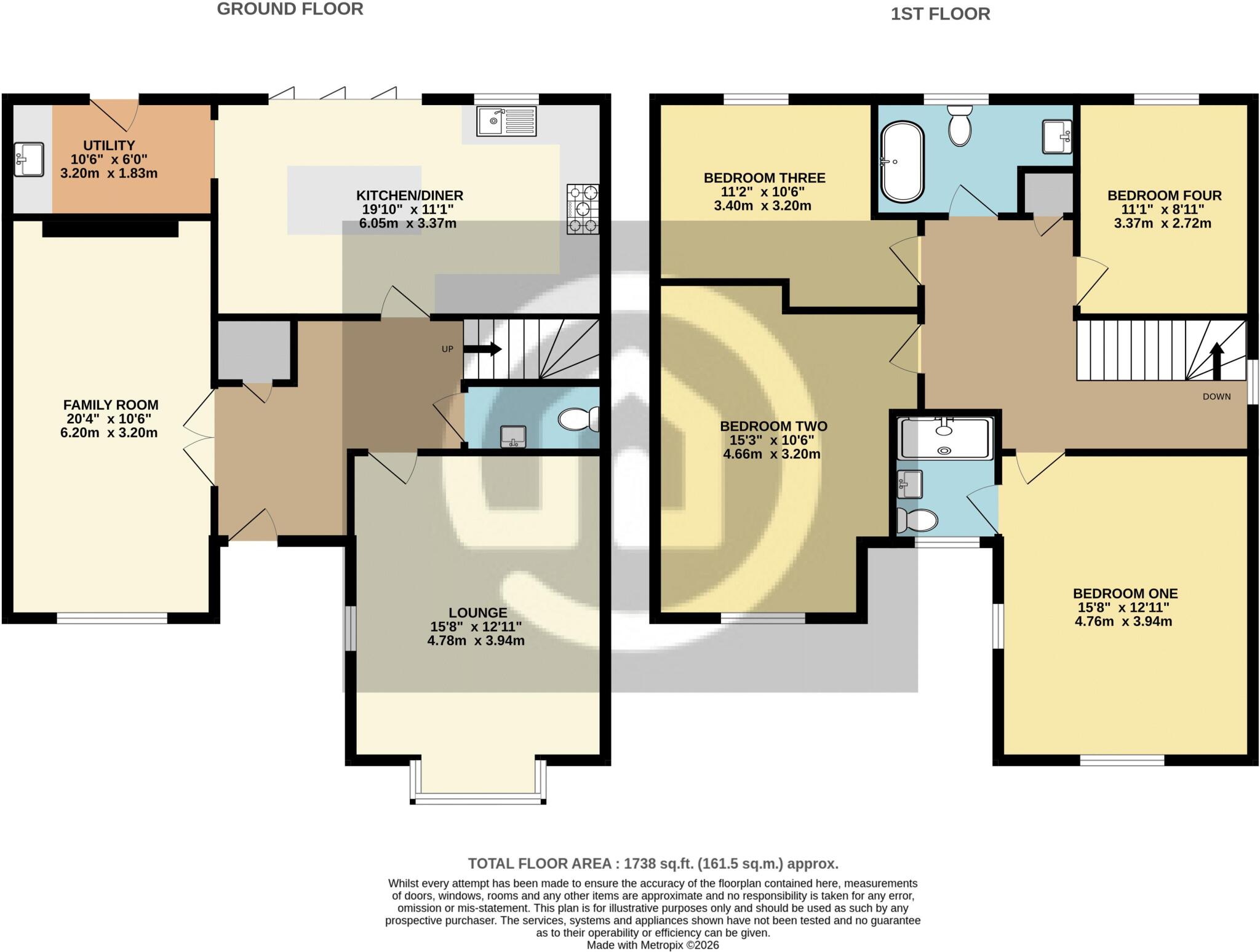 Barbel Gardens, Biddenham, MK40 floorplan