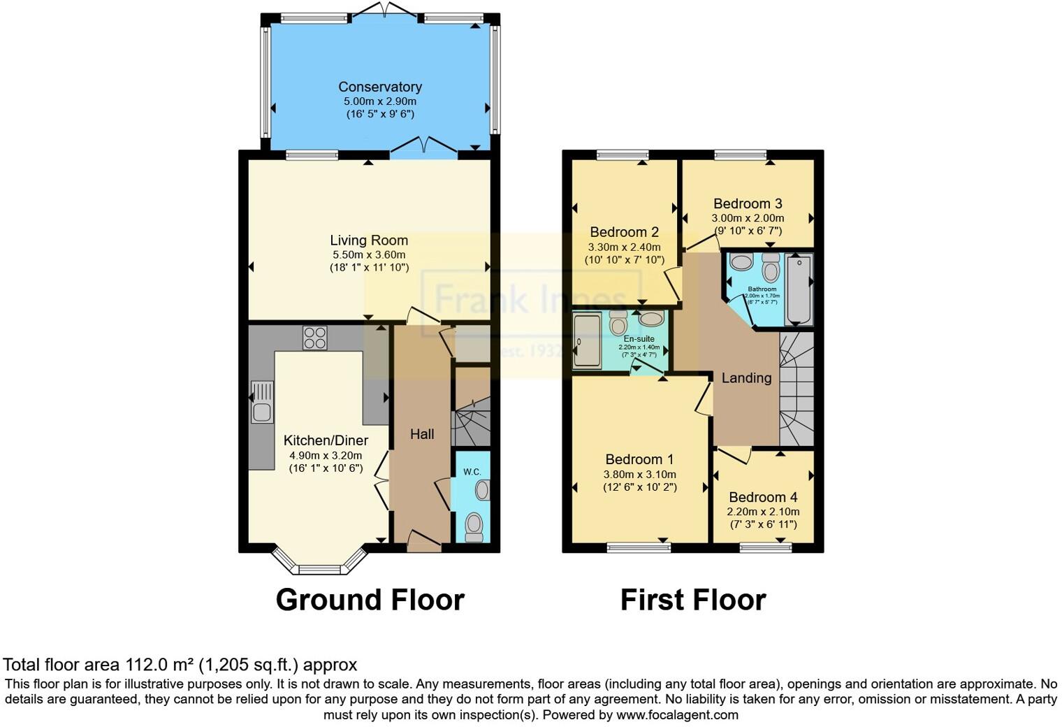 Mitford Drive, Arnold, Nottinghamshire, NG5 floorplan