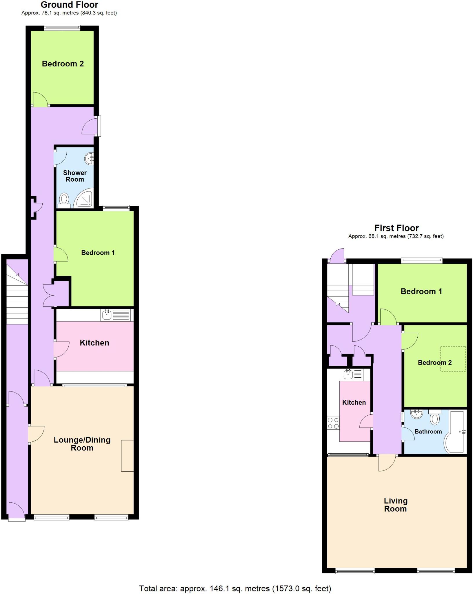 Priory Road, MILFORD HAVEN, Dyfed, SA73 floorplan