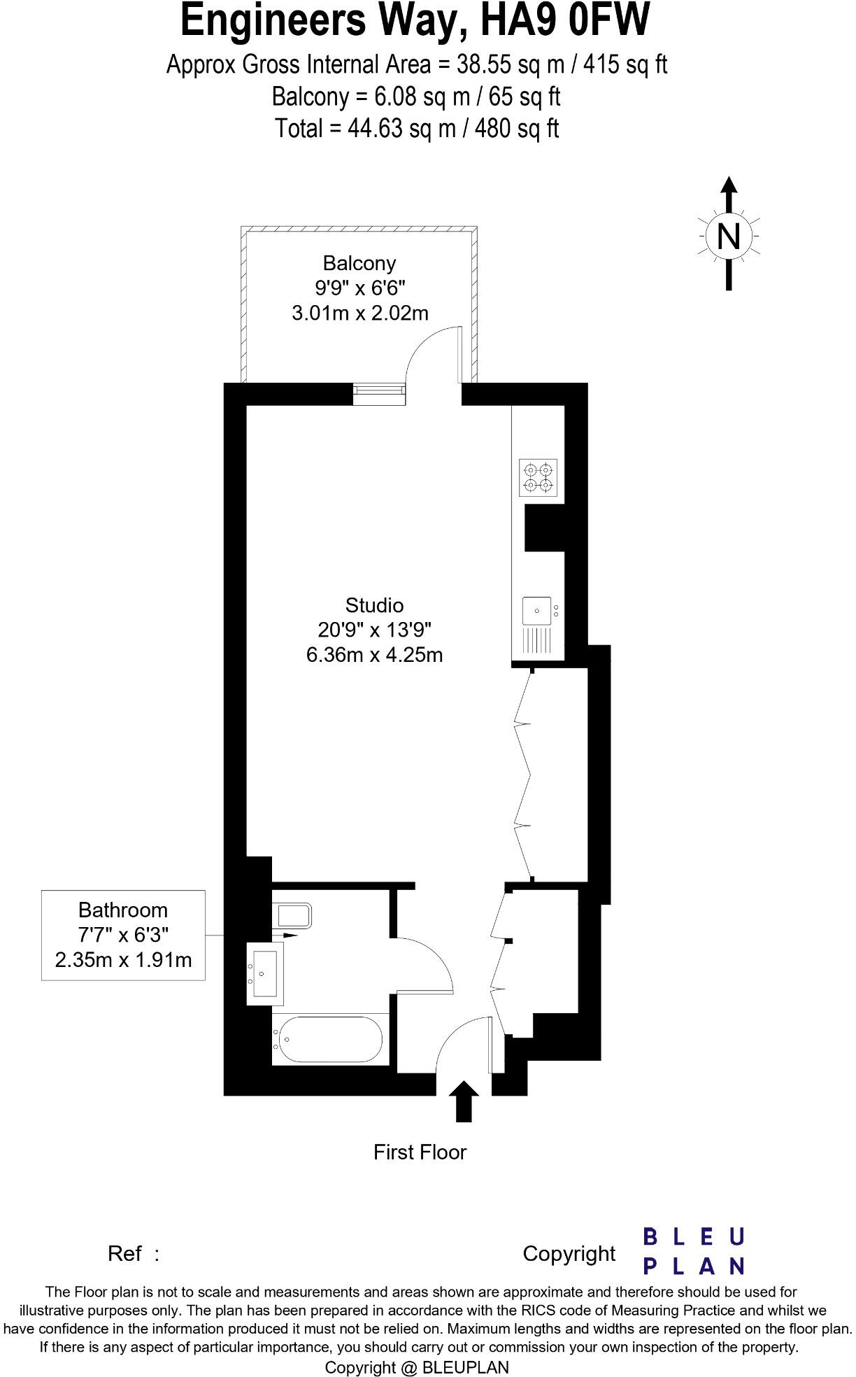 Cedar House, Engineers Way, Wembley, Middlesex, HA9 floorplan