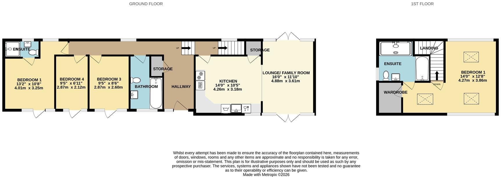 Rhode, Bridgwater floorplan