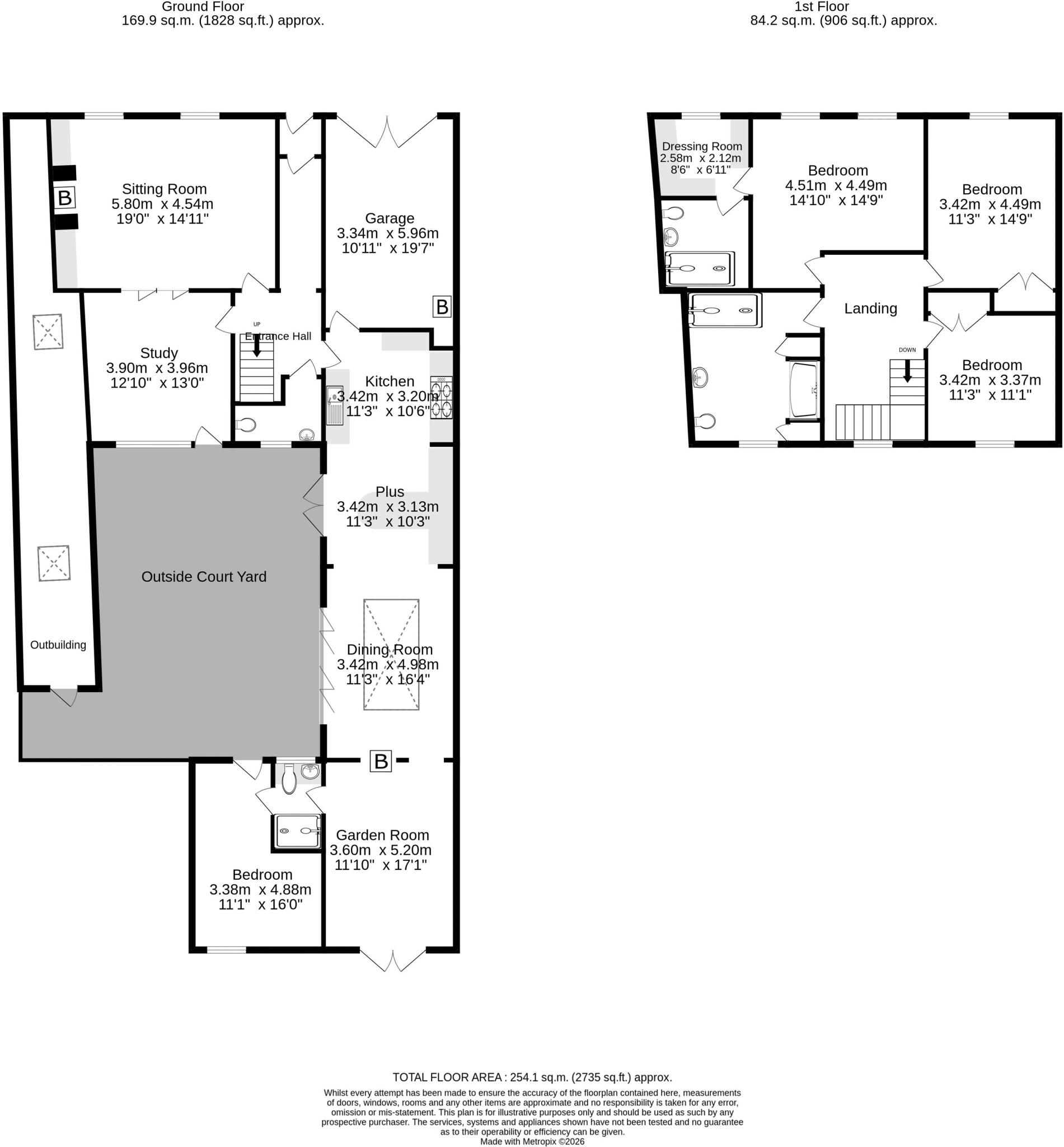 8 Bridge Street, Warkworth, Northumberland  floorplan