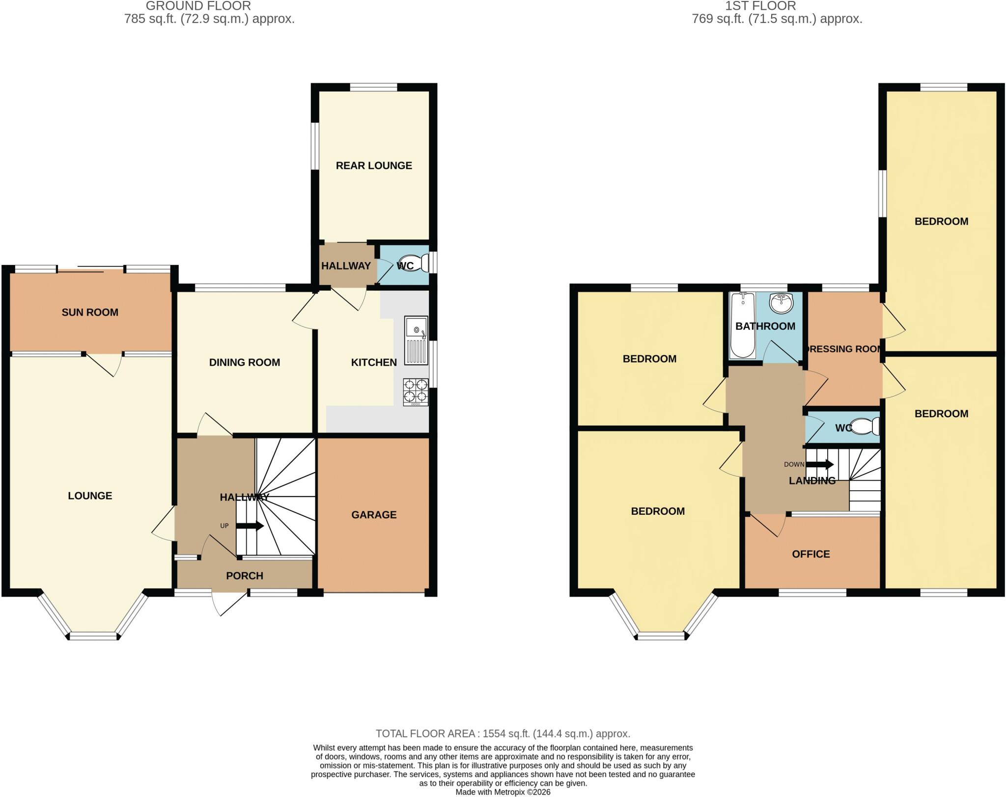 Brogden Drive, Gatley floorplan