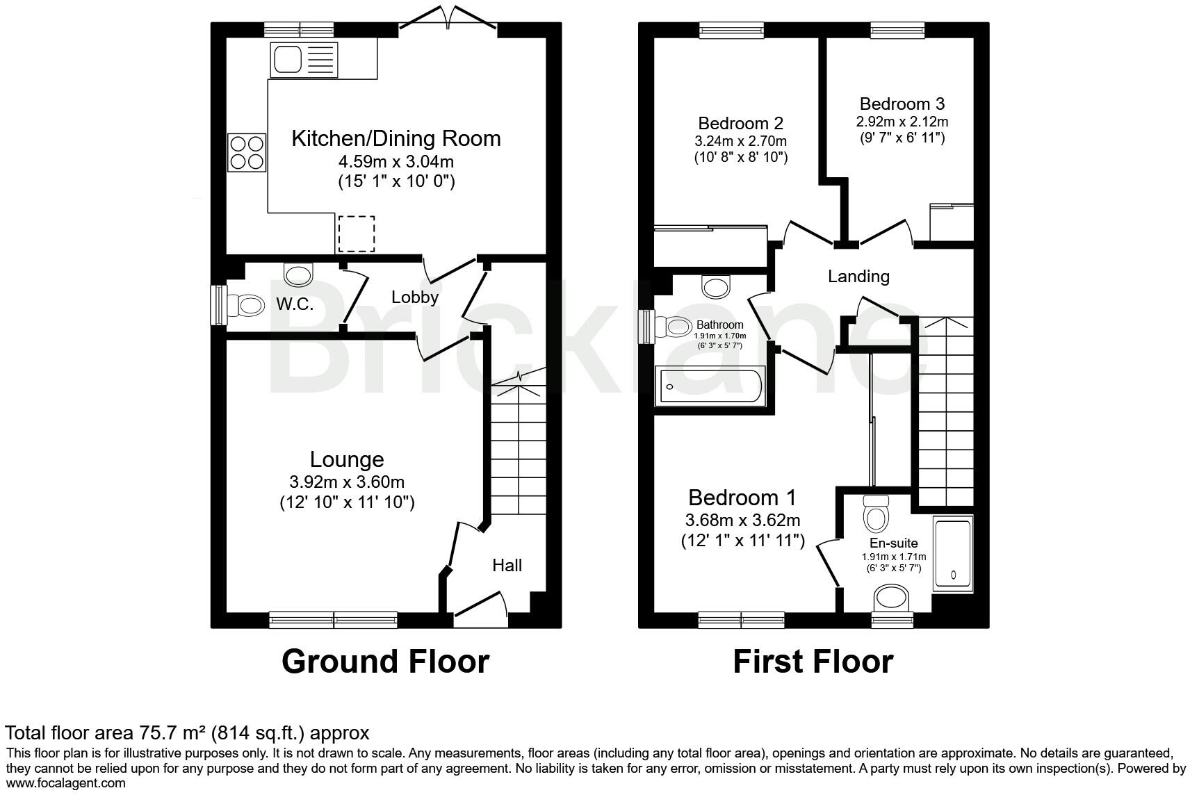 Almond Avenue, Whittlesey, PETERBOROUGH floorplan