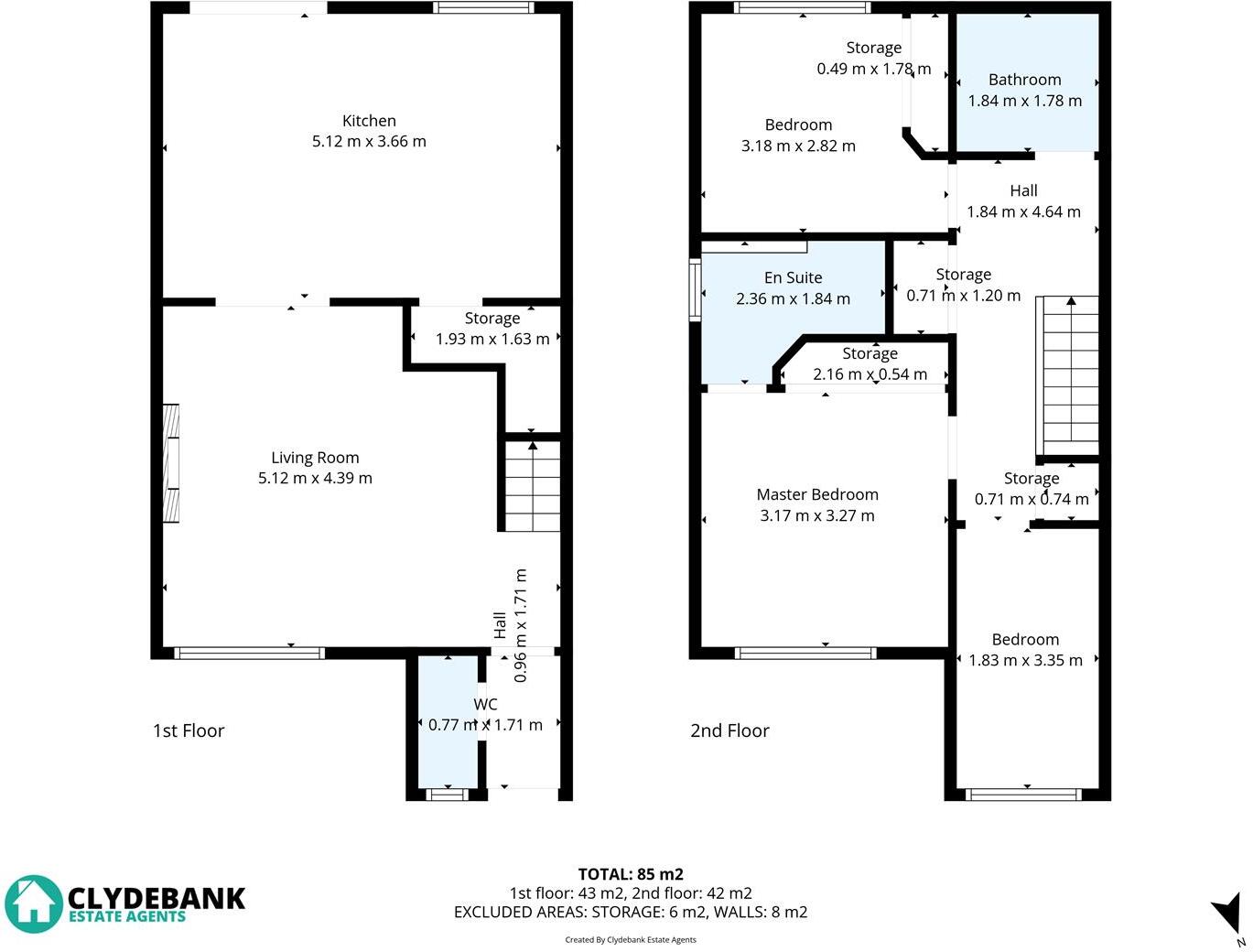 Singer Road, Clydebank floorplan