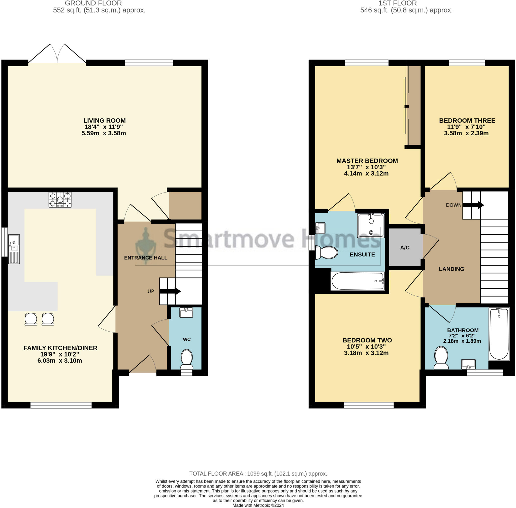 Woodland Close, Smalley, Ilkeston floorplan
