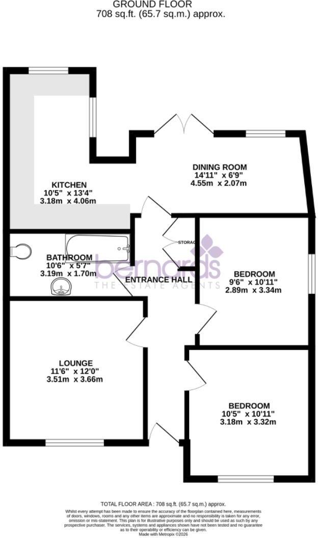 Shaftesbury Avenue, Waterlooville floorplan