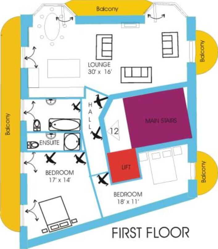 Sommers Crescent, Ilfracombe, Devon, EX34 floorplan