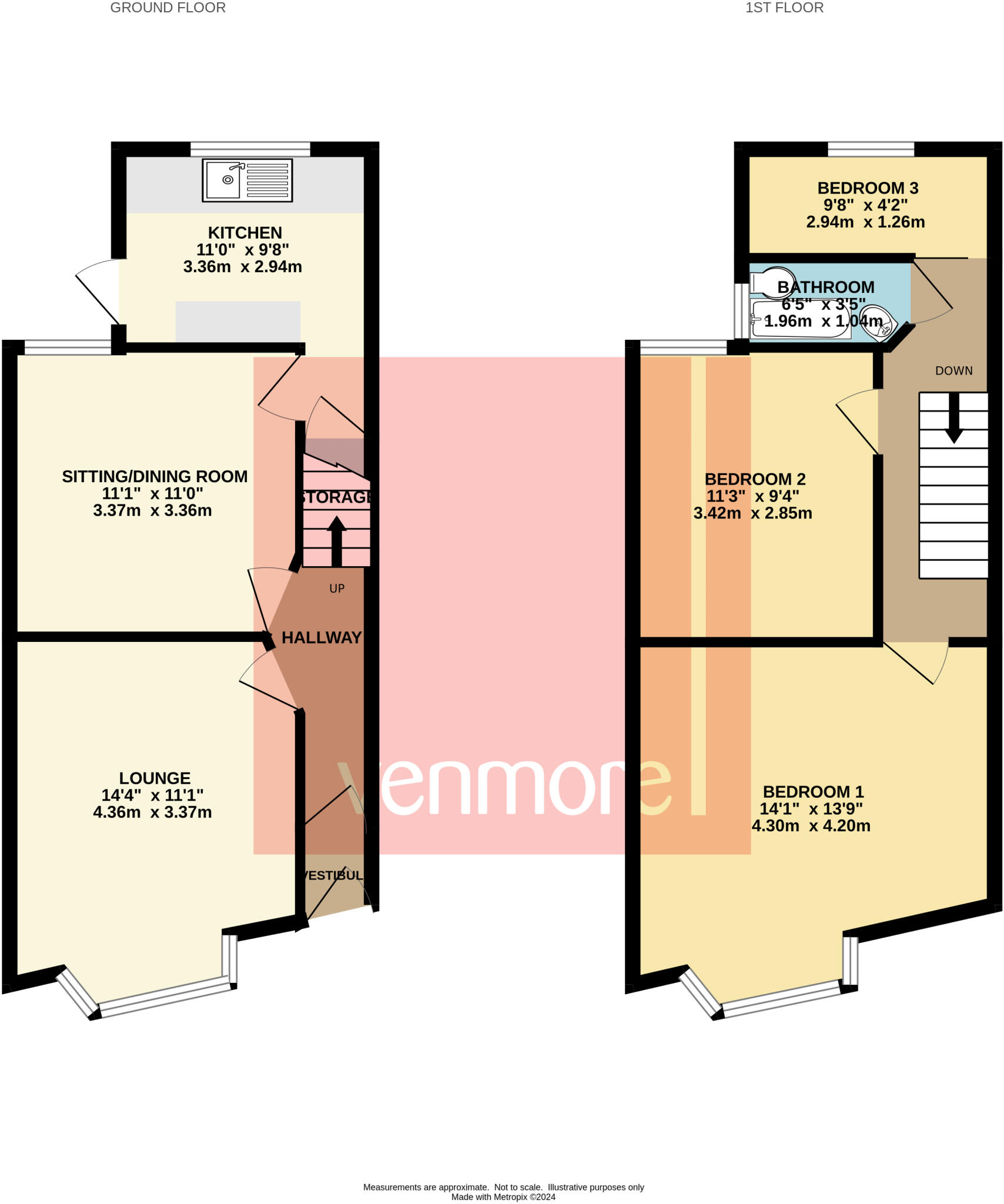 Downham Road, Tranmere, Wirral, Merseyside, CH42 floorplan