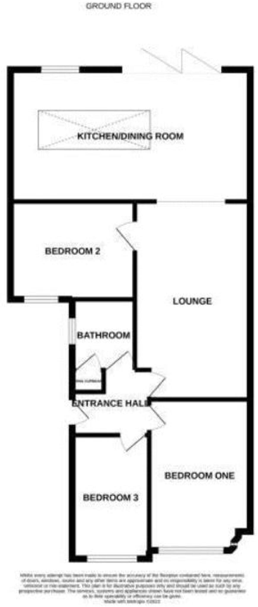 Hillview Drive, Hucclecote, GL3 floorplan