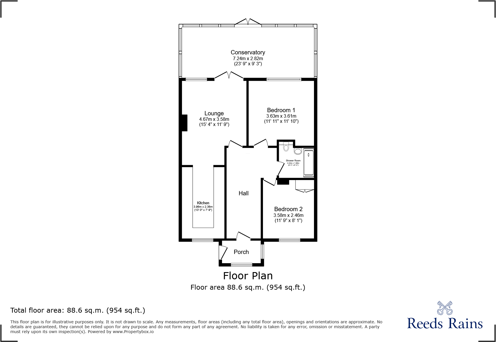 Brede Valley View, Icklesham, Winchelsea, East Sussex, TN36 floorplan