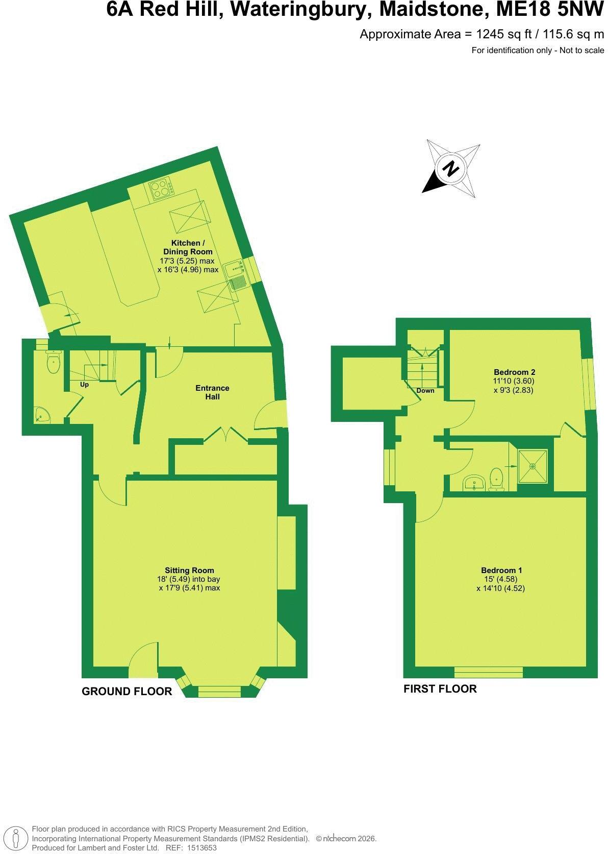 Red Hill, Wateringbury floorplan