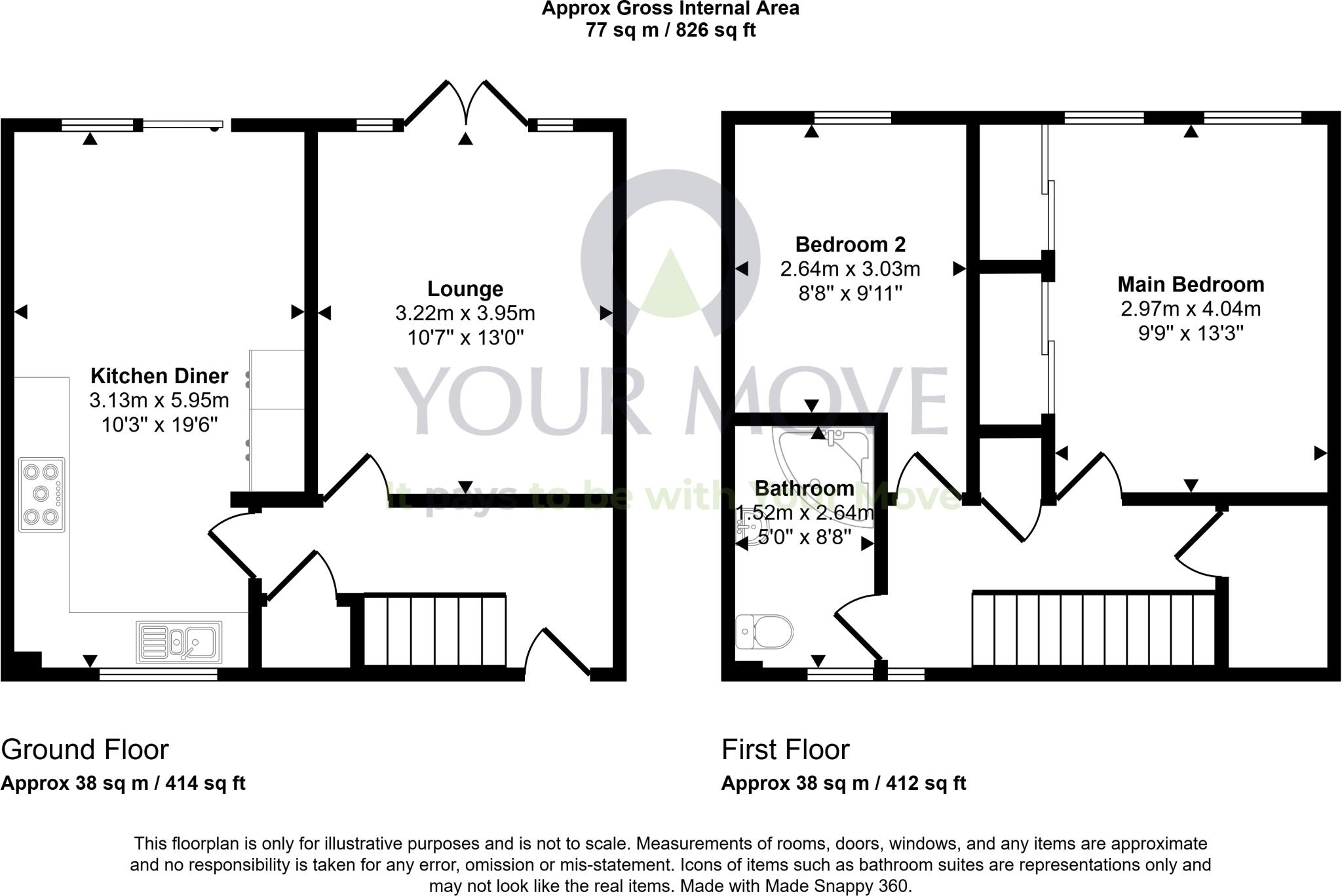 Netherwood Way, Cumbernauld, Glasgow, North Lanarkshire, G68 floorplan