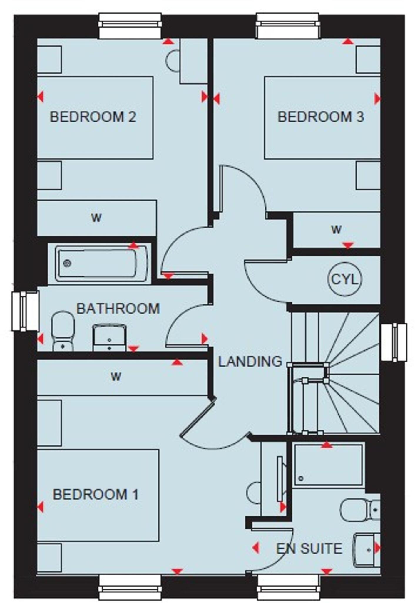 Queens Manor, Barkby Road, LE7 floorplan