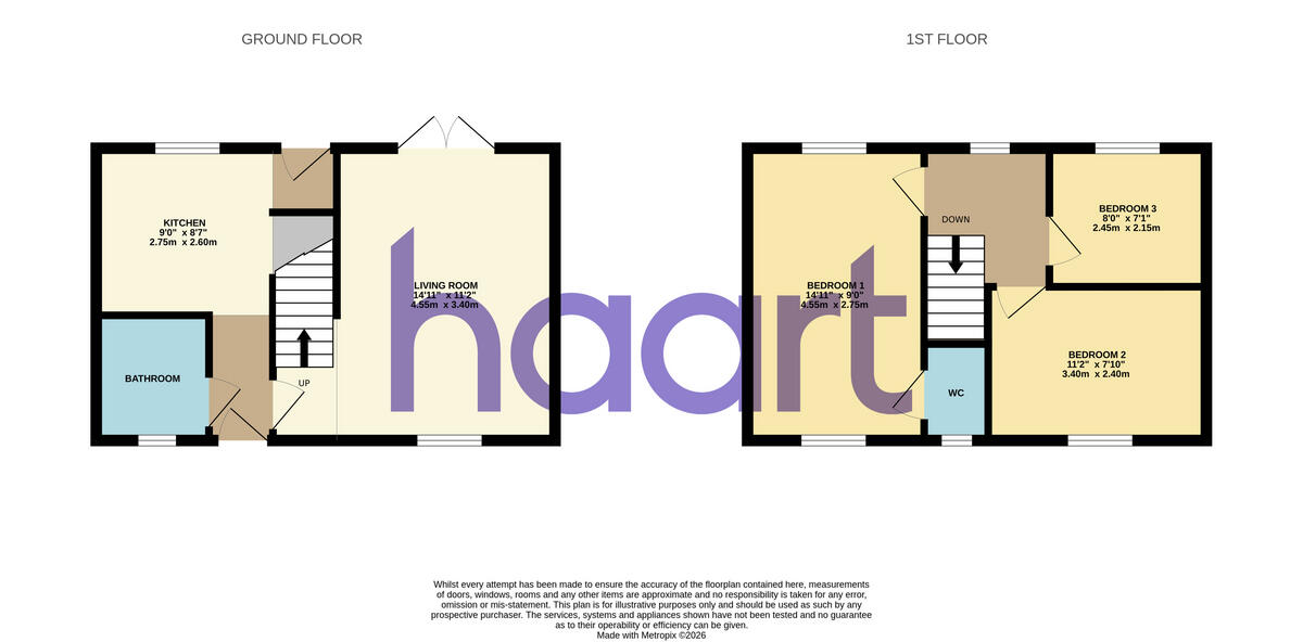Ainsdale Crescent, Bell's Lane Estate floorplan