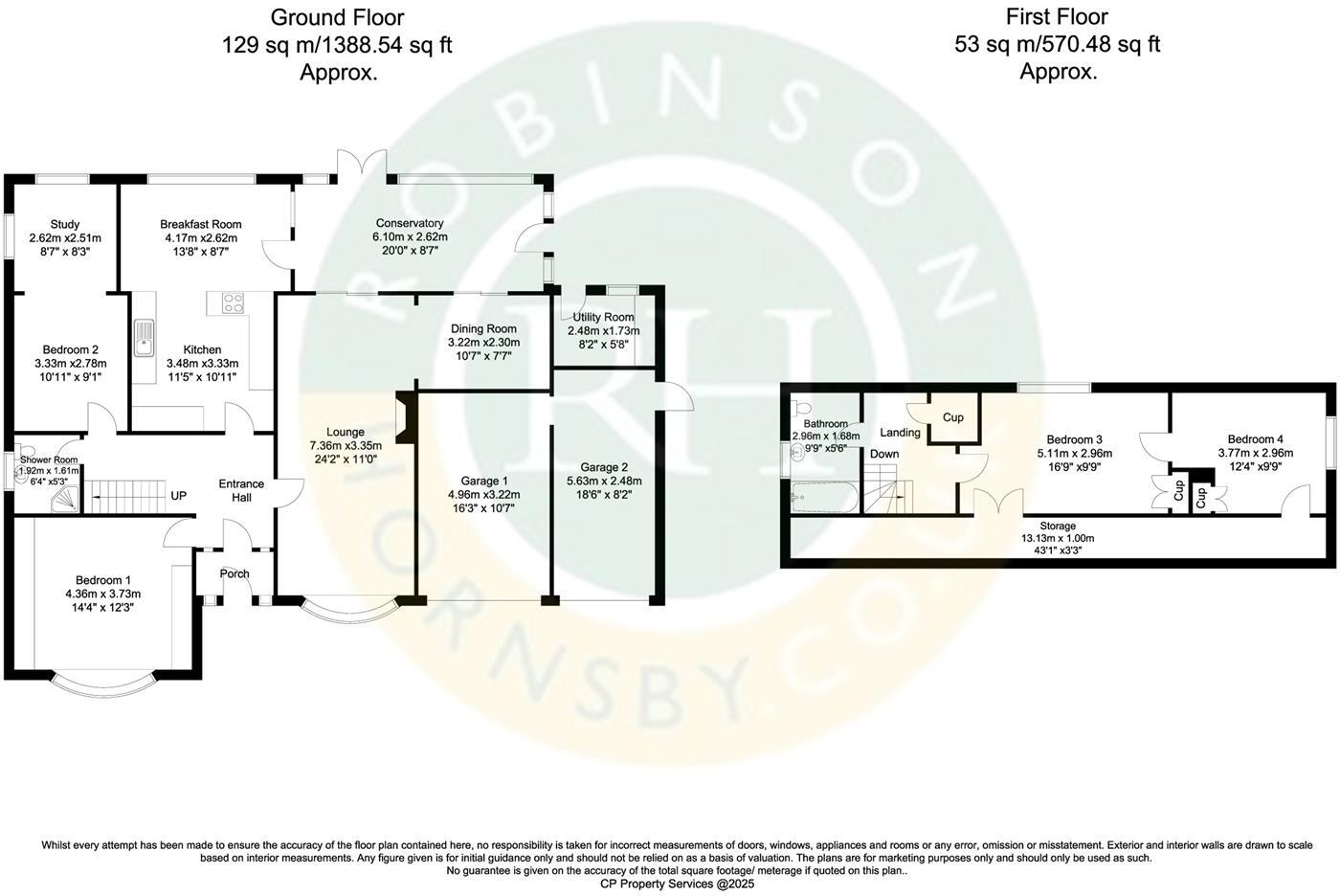 Maple Drive, Auckley, Doncaster floorplan