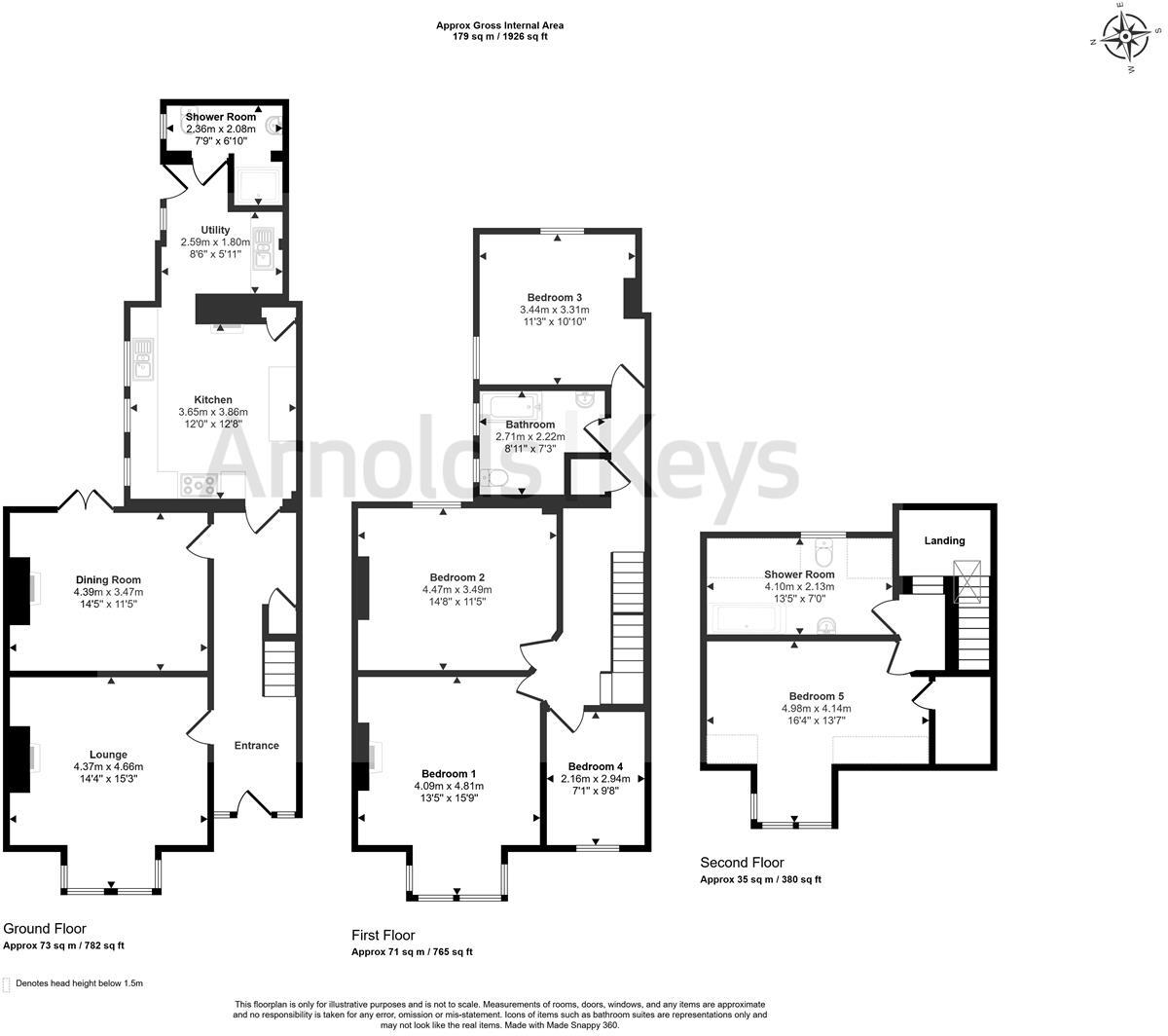New Street, Sheringham floorplan