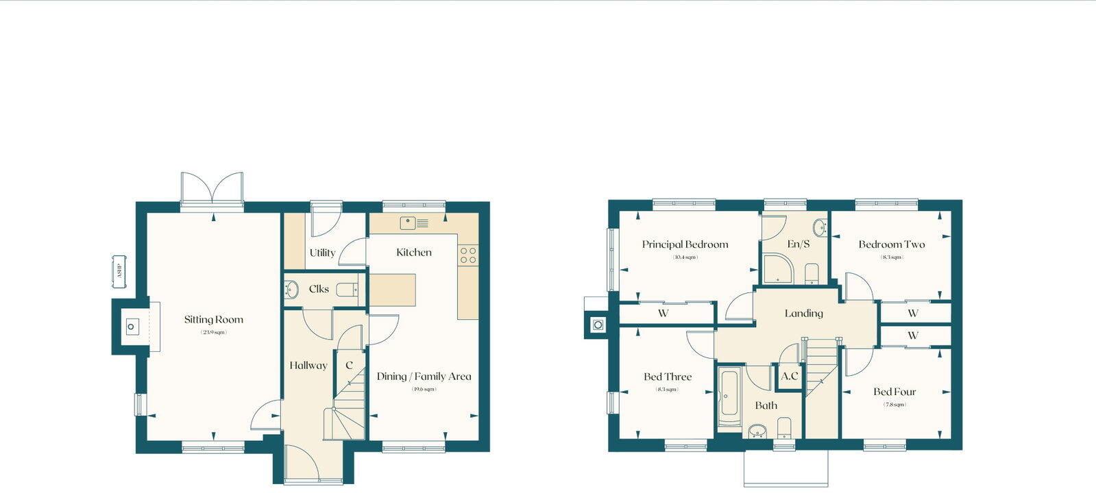 Plot 10 - Blythe Meadow, Charsfield, Nr Framlingham, Suffolk floorplan