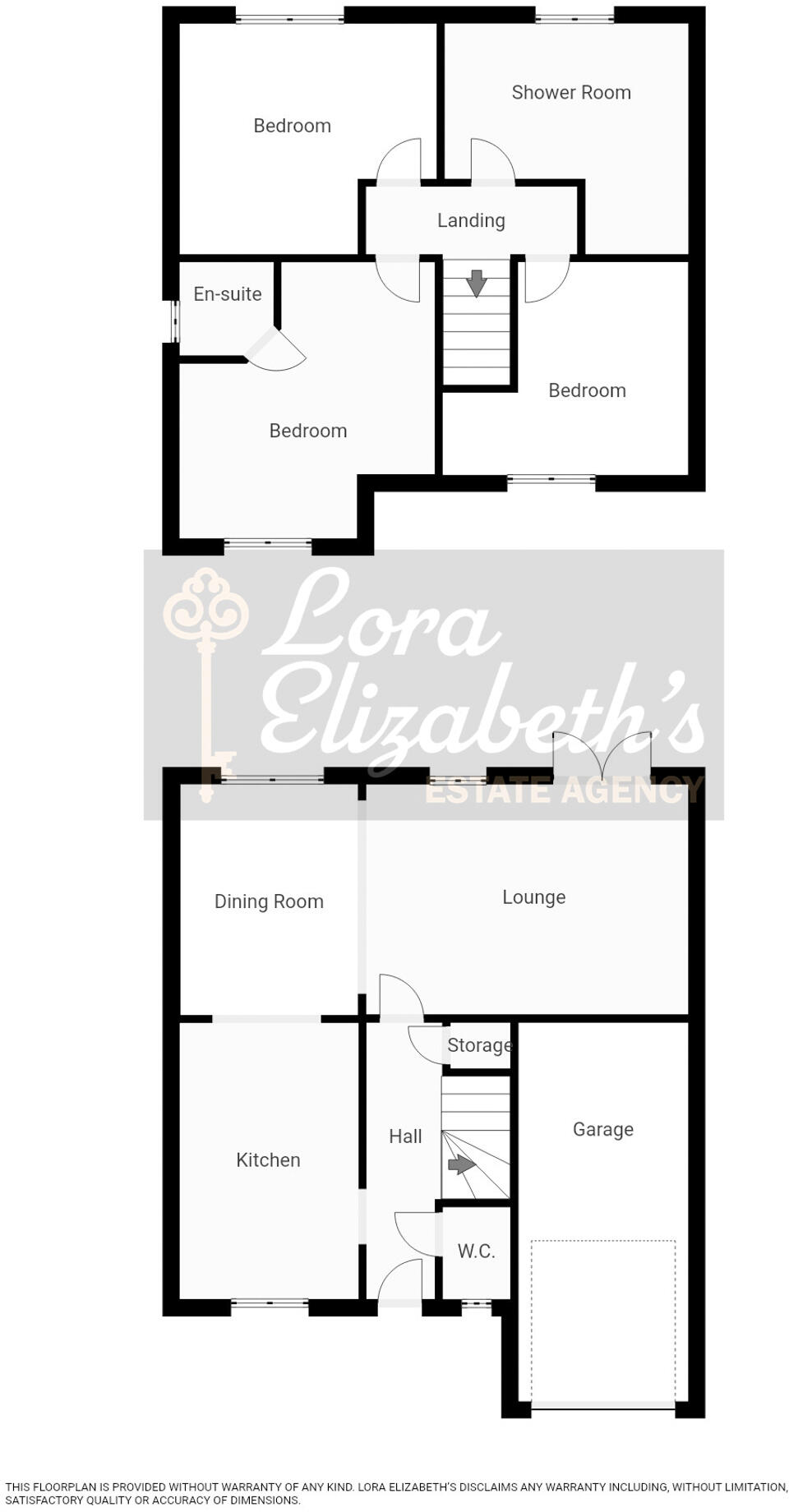 The Hawthorns, Kirkby In Ashfield, Nottinghamshire, NG17 floorplan