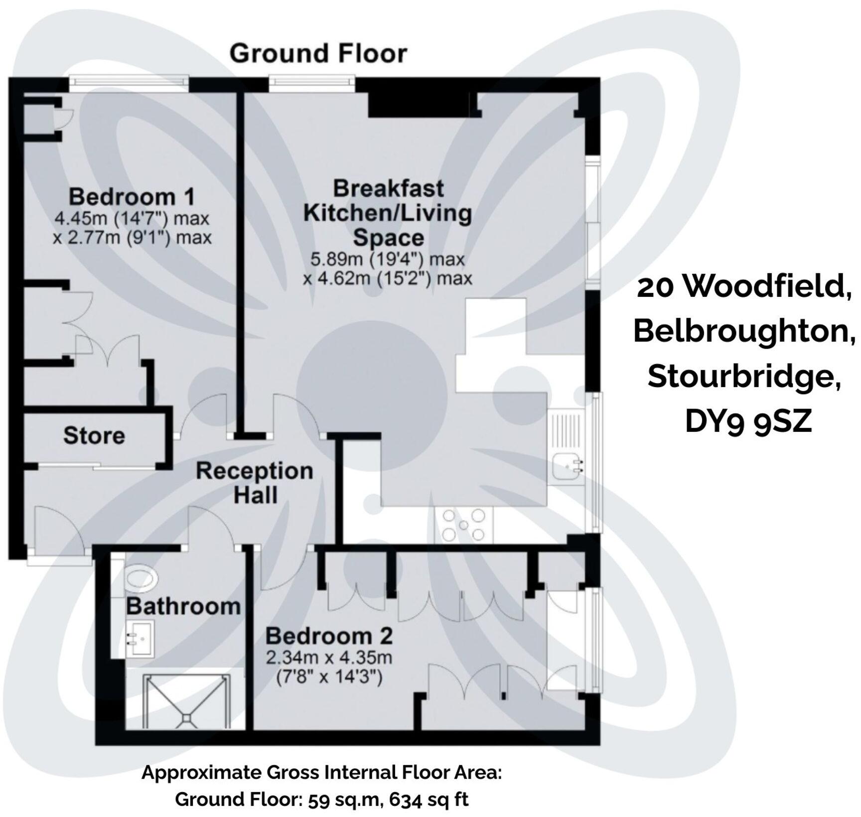 Woodfield, Belbroughton, DY9 floorplan