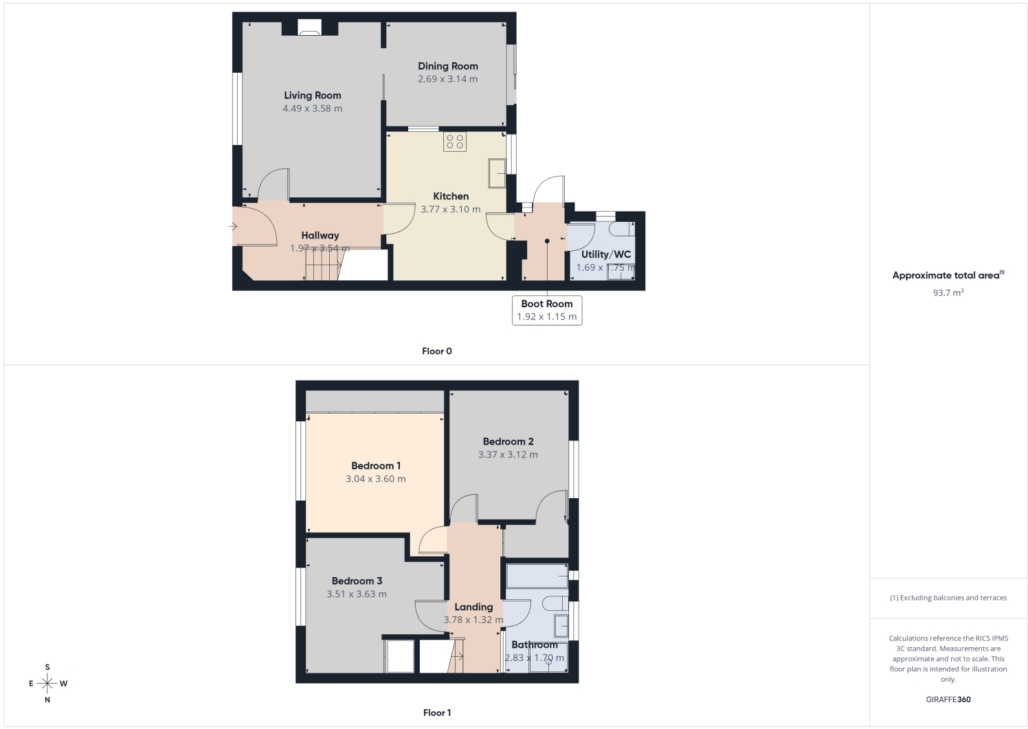 Wentworth Road, Beeston, Nottingham, Nottinghamshire, NG9 floorplan