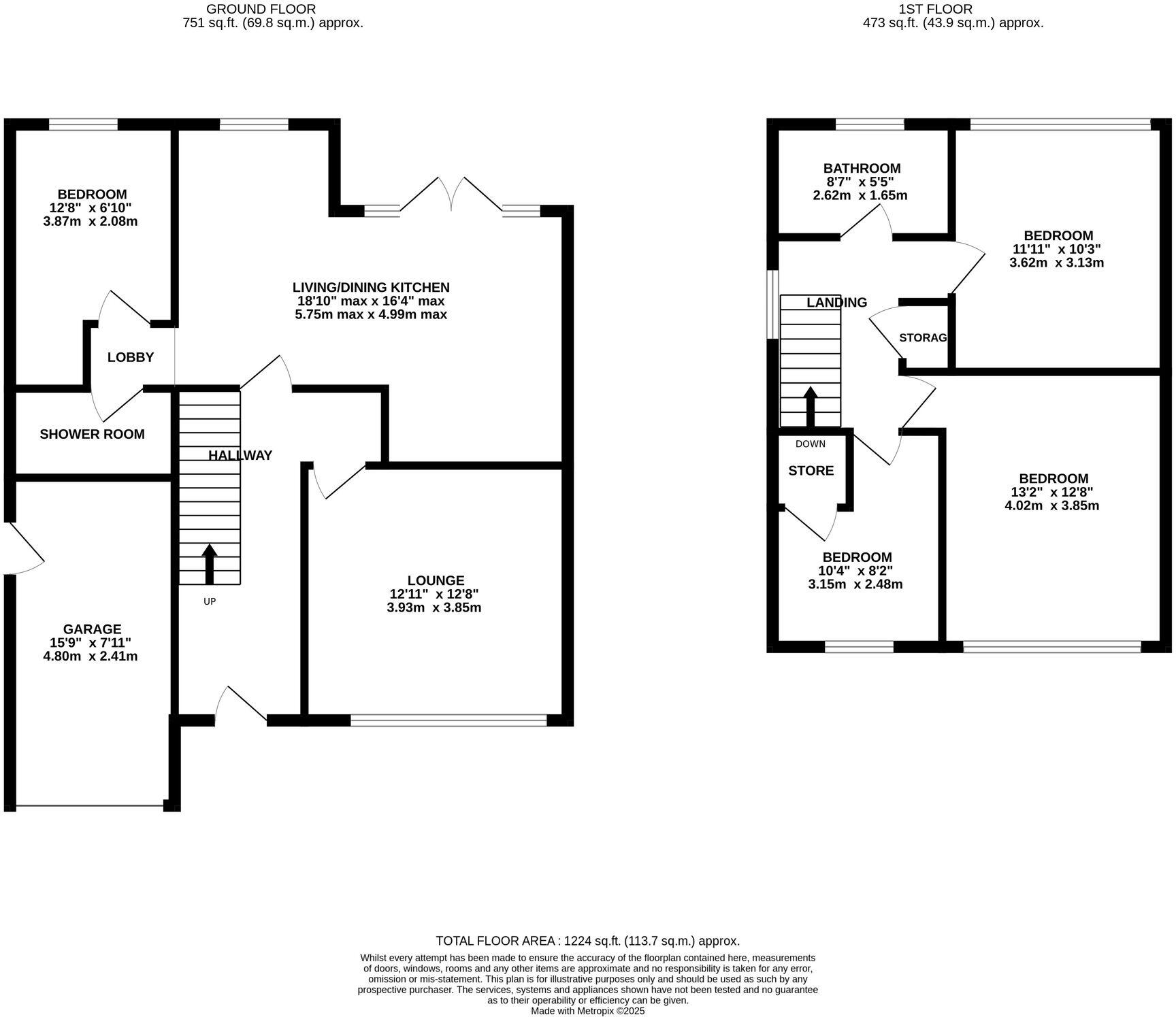 Harecroft Crescent, Sapcote, LE9 floorplan