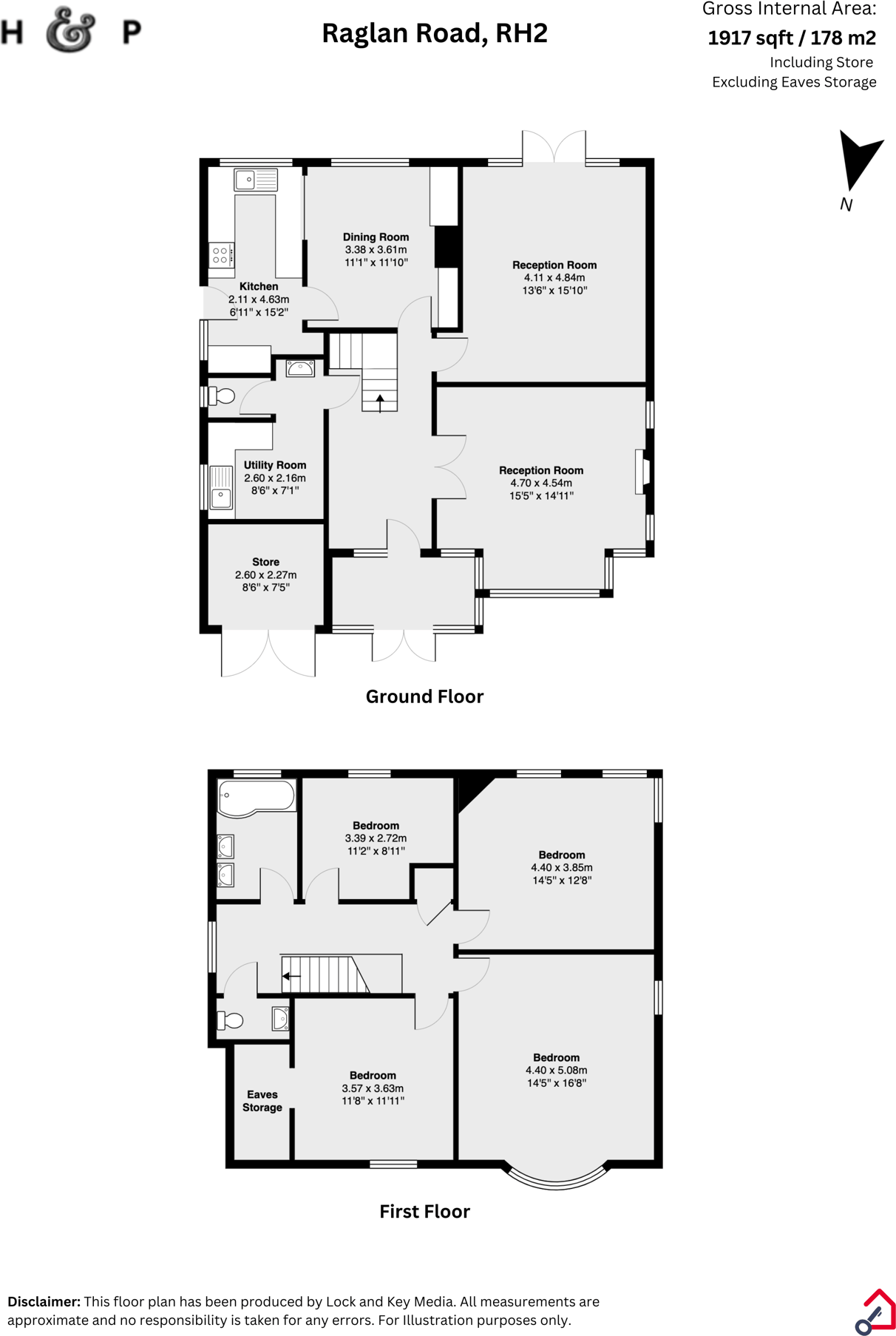 Raglan Road, Reigate, RH2 floorplan
