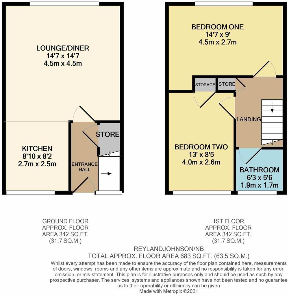 Northbrooks, Harlow floorplan