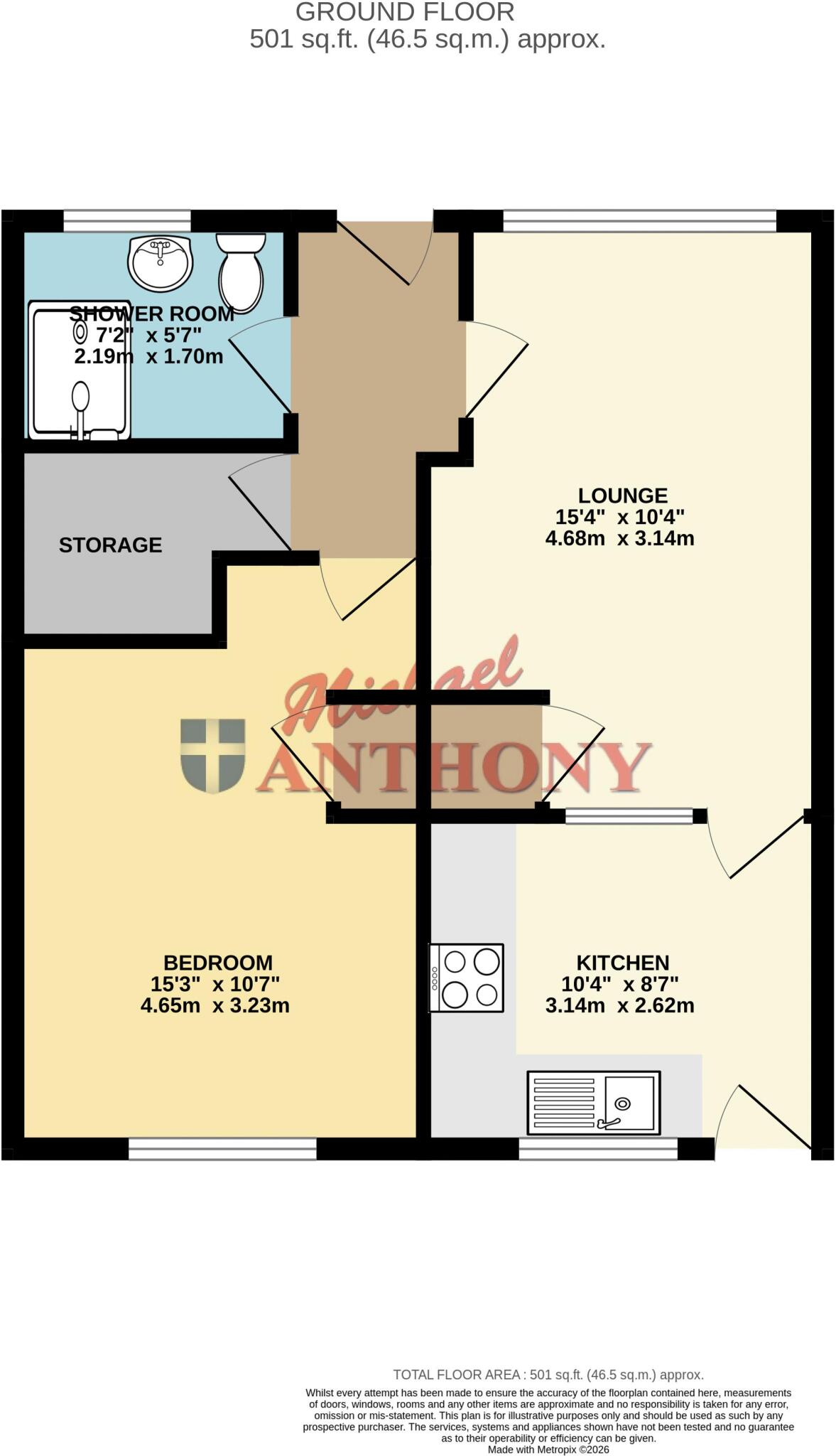Barons Close, Bletchley, Milton Keynes floorplan